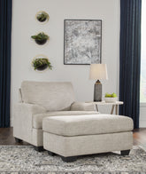 J&M Furniture - Ashley Furniture - Vayda Chair and Ottoman - Chair and Ottoman - 33104U2